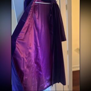 Purple velvet mint condition vintage coat